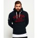Superdry Applique Overhead Men's Hood Eclipse Navy