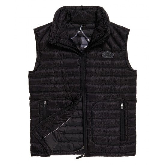 Superdry Fuji Double Zip Hood Black