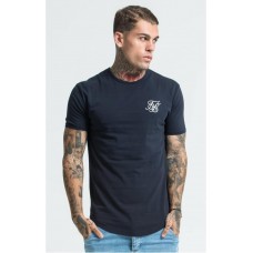 Sik Silk Gym Tee Navy