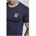 Sik Silk Gym Tee Navy