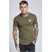 Sik Silk Gym Tee Khaki