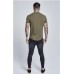 Sik Silk Gym Tee Khaki