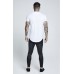 Sik Silk S/S Gym Tee White