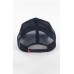 Sik Silk Suede Mesh Trucker Cap Navy