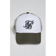 Sik Silk Foam Trucker Khaki