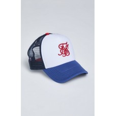 Sik Silk Foam Trucker Navy