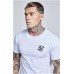 Sik Silk Gym Tee White