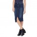 G-Star 3301 Slim Skirt Dk aged denim