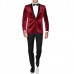 Politix Sorren Burgundy Jacket