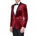 Politix Sorren Burgundy Jacket