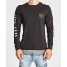 Nena Pasadena South of Heaven L/S layered Hem Tee Jet Black