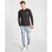 Nena Pasadena South of Heaven L/S layered Hem Tee Jet Black