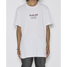 Sushi Radio War Relaxed Fit T-Shirt White