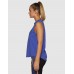 Jaggad Side Step Muscle Tank Cobalt