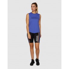 Jaggad Side Step Muscle Tank Cobalt