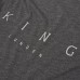 King Apparel Stepney T-Shirt Dk Grey