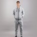 King Apparel Stepney Tech Tracksuit Pants Grey
