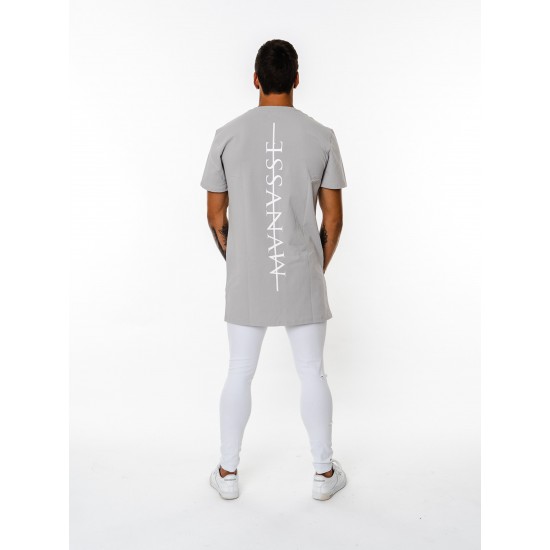 Manasse Strike Out Tee Grey
