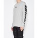 Sushi Radio Made L/S T-Shirt-Grey Marle