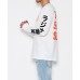 Sushi Radio Sushi Sushi L/S T-Shirt-White