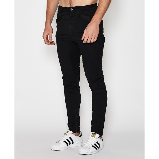 Nena Pasadena Tactical Pant Jet Black