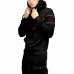 King Apparel Tennyson Tracksuit Hood Black
