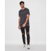 Kiss Chacey Tidal Step Hem Tee White/Navy Stripe
