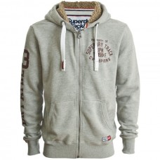 Superdry Trackster Winter Ziphood Grey Marle