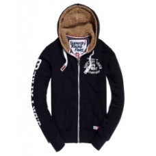 Superdry Trackster Winter Ziphood Truest Navy