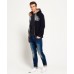 Superdry Trackster Winter Ziphood Truest Navy