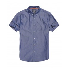 Superdry Ult Pinpont Oxfrd S/S Shirt Indigo