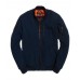 SUPERDRY WAX FLIGHT BOMBER JACKET Navy