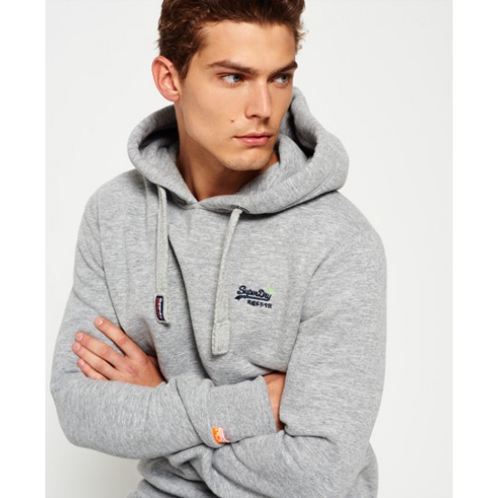 Superdry Orange Label Hood Iced Grey Grit