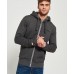 Superdry Orange Label Zip Hood Low Lite Black Grit