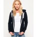 Superdry Orange Label Primary Ziphood Eclipse Navy WMN