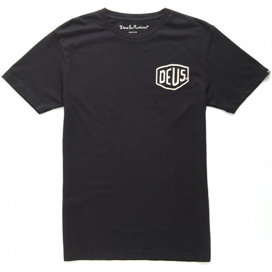 Deus Ex Machina Venice Address Tee Black