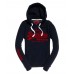 Superdry Vintage Logo Emboss Flock Entry Hood Eclipse Navy