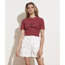 Nana Judy Wilshire Tee Red/White