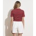 Nana Judy Wilshire Tee Red/White