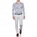 Politix Winsor Slim Tap Chino New Grey