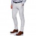 Politix Winsor Slim Tap Chino New Grey