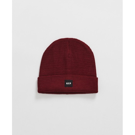 Nena Pasadena All Day Beanie-Burgundy
