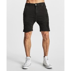 Kiss Chacey Zeppelin Short Destroyed Soild Black