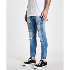 Nena Pasadena Destroyer Pant Arizona Blue